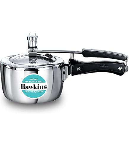 Amazon.com: Hawkins Classic Aluminum 1.5 Litre Pressure Cooker
